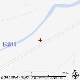 青森県田子町（三戸郡）遠瀬（谷地端）周辺の地図