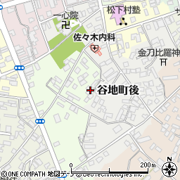 秋田県大館市一心院南23-2周辺の地図