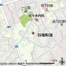 秋田県大館市一心院南24周辺の地図