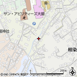 秋田県大館市桜町南4-11周辺の地図