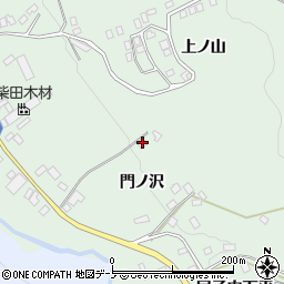 青い空門ノ沢デイサービスセンター周辺の地図