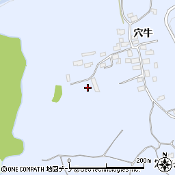 岩手県二戸市石切所穴牛126-2周辺の地図