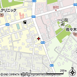 秋田県大館市常盤木町4-8周辺の地図