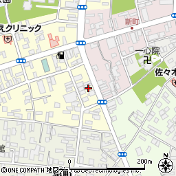 秋田県大館市常盤木町4-6周辺の地図
