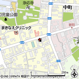 ａｐｏｌｌｏｓｔａｔｉｏｎ大館東ＳＳ周辺の地図