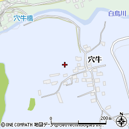 岩手県二戸市石切所穴牛111周辺の地図