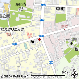 秋田県大館市常盤木町3-2周辺の地図