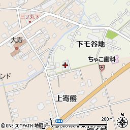 秋田県鹿角市十和田岡田下モ谷地51周辺の地図