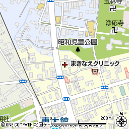 秋田県大館市常盤木町20-11周辺の地図