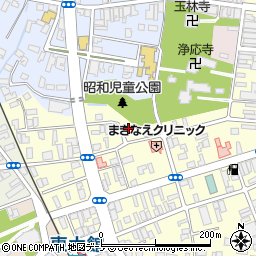 秋田県大館市常盤木町19-11周辺の地図