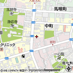 秋田県大館市大町49周辺の地図