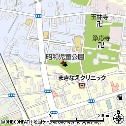昭和児童公園周辺の地図
