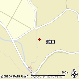 岩手県九戸郡軽米町蛇口第２地割195周辺の地図