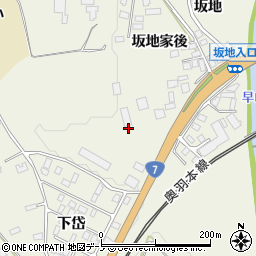 北秋生コン株式会社周辺の地図