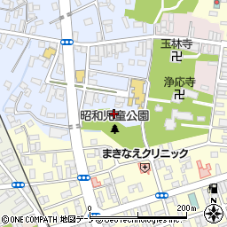 秋田県大館市幸町15周辺の地図