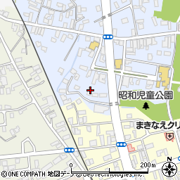 秋田県大館市幸町16-8周辺の地図
