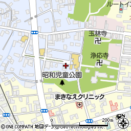 秋田県大館市幸町15-10周辺の地図