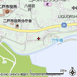 岩手県二戸市福岡川又33周辺の地図