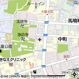 西久商店周辺の地図