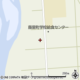 秋田県山本郡藤里町藤琴荒川周辺の地図
