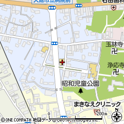 秋田県大館市幸町12-20周辺の地図