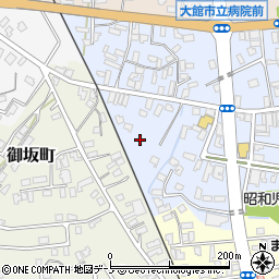 秋田県大館市幸町10周辺の地図