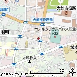 山岡精肉店周辺の地図