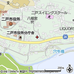 岩手県二戸市福岡川又39-1周辺の地図