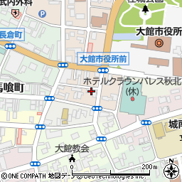 ビジネスホテル秀山荘周辺の地図
