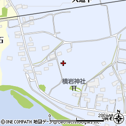 秋田県大館市川口大道下227周辺の地図