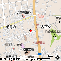 秋田県鹿角市十和田毛馬内城ノ下103周辺の地図