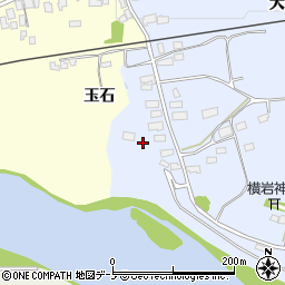 秋田県大館市川口大道下198-2周辺の地図