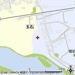 秋田県大館市川口大道下198周辺の地図