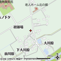 秋田県鹿角市十和田大湯前川原2周辺の地図