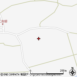 秋田県鹿角市十和田草木（大沢出口）周辺の地図