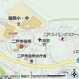 岩手県二戸市福岡川又41周辺の地図