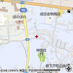 株式会社広田薬品大館営業所周辺の地図