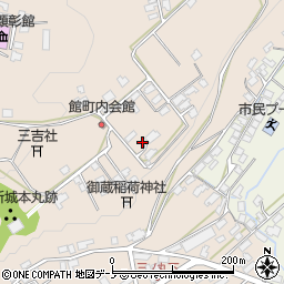 秋田県鹿角市十和田毛馬内柏崎56周辺の地図