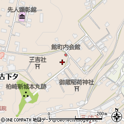 秋田県鹿角市十和田毛馬内柏崎37周辺の地図