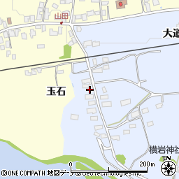 秋田県大館市川口大道下197-3周辺の地図