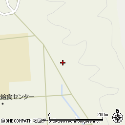 秋田県藤里町（山本郡）藤琴（中荒川）周辺の地図