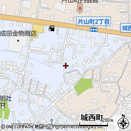 秋田県大館市住吉町2-43周辺の地図