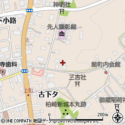 秋田県鹿角市十和田毛馬内柏崎10周辺の地図