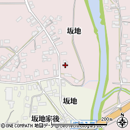 秋田県大館市早口坂地59-2周辺の地図
