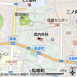 武内外科医院周辺の地図