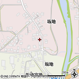 秋田県大館市早口坂地92周辺の地図