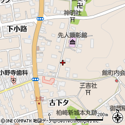 秋田県鹿角市十和田毛馬内柏崎7周辺の地図