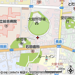 秋田県大館市土飛山下11周辺の地図