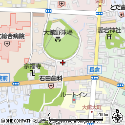 秋田県大館市土飛山下3周辺の地図