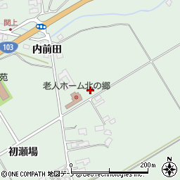 秋田県鹿角市十和田大湯前田28-2周辺の地図